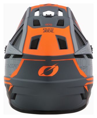 O'Neal Backflip Eclipse V24 Grey / Orange full-face helmet