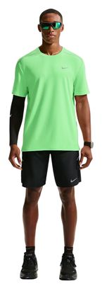 Maglietta da corsa Nike Miler verde da uomo
