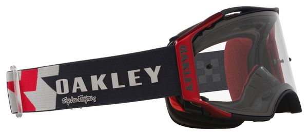 OAKLEY／AIRBRAKE XL RED LEG1 Oakley Airbrake® MX Goggles - Tuff Blocks Black Gunmetal