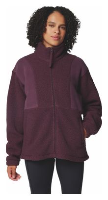 Columbia Women's Fleece Jacket Sherpa Panorama II Violet