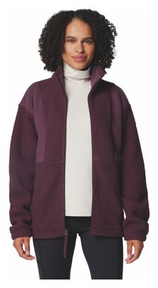 Columbia Women's Fleece Jacket Sherpa Panorama II Violet