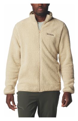 Columbia Rugged Ridge III Full Zip Beige Fleec