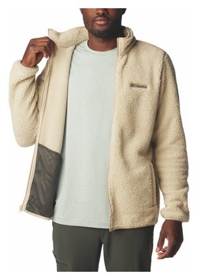 Columbia Rugged Ridge III Full Zip Beige Fleec