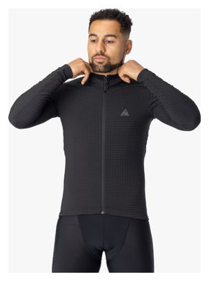 Maillot Manches Longues 7Mesh Seton Noir Homme