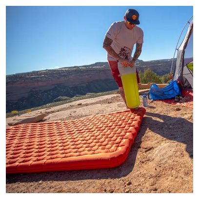 Matelas gonflable Big Agnes Rapide SL Insulated Orange Double Wide