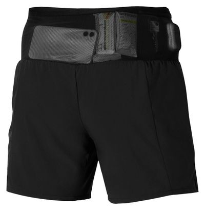 Pantaloncini multitasche Mizuno neri da uomo
