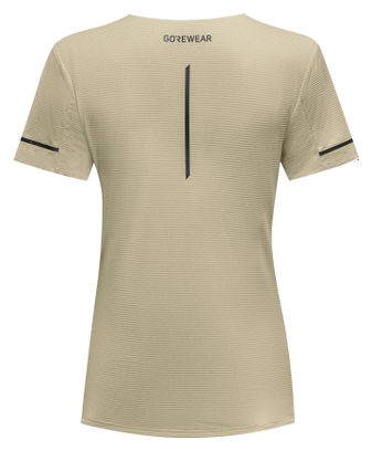 Women's Gore-Wear Contest 2.0 Beige T-Shirt