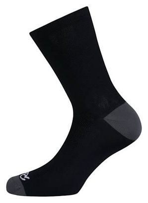 Chaussettes Rapha Logo Gris Foncé/Noir