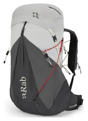 RAB Muon 50L Hiking Backpack White/Gray