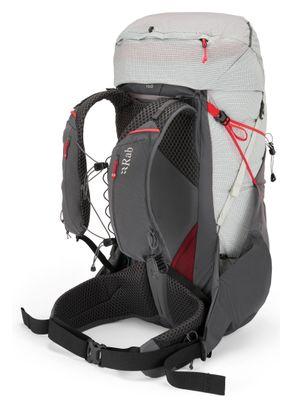 RAB Muon 50L Hiking Backpack White/Gray