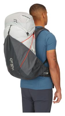 RAB Muon 50L Hiking Backpack White/Gray