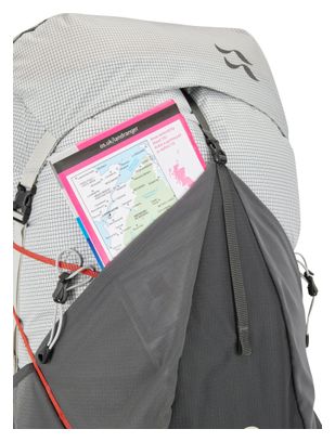 RAB Muon 50L Hiking Backpack White/Gray