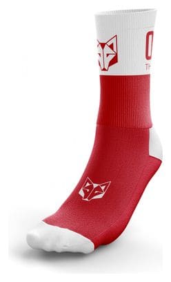 Otso Multisport Socks Medium Cut Red White