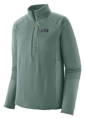 Pile Patagonia R1 1/2 Zip Blu Uomo