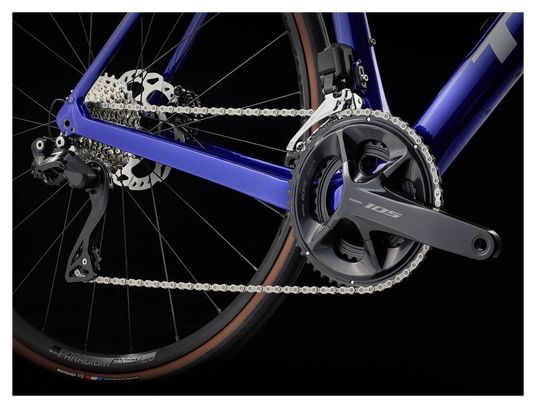 Vélo de Route Trek Domane SL 6 Shimano 105 Di2 12V 700 mm Bleu Hex 2023