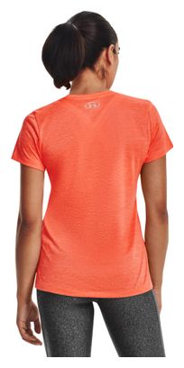 Under Armour Tech Twist Orange Women's Short Sleeve Jersey