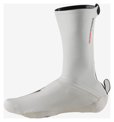 Couvre-Chaussures Castelli Aero Race Soudal Quickstep Blanc