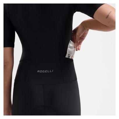 Combinaison Trifonction Unisexe Manches Courtes Rogelli Florida Noir