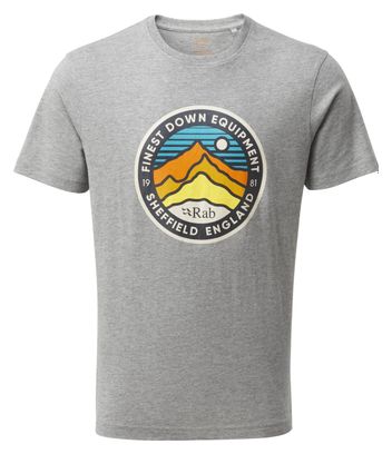 Stance 3 Peaks Rab T-Shirt Grey