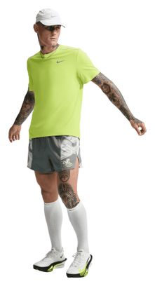 Nike Miler Yellow Men's Running T-Shirt