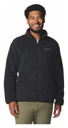 Forro polar con cremallera completa Columbia Rugged Ridge III Negro