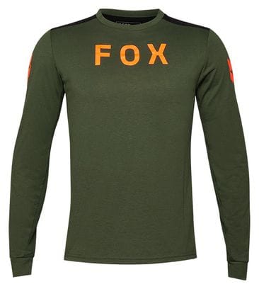 Maillot Manches Longues Fox Ranger Aviation Vert