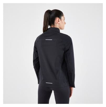 Giacca a maniche lunghe da donna Kiprun Run 900 Warm Black