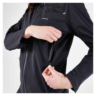 Kiprun Run 900 Warm Jacke Schwarz