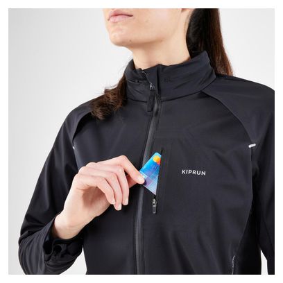 Kiprun Run 900 Warm Women s Long Sleeve Jacket Black Alltricks