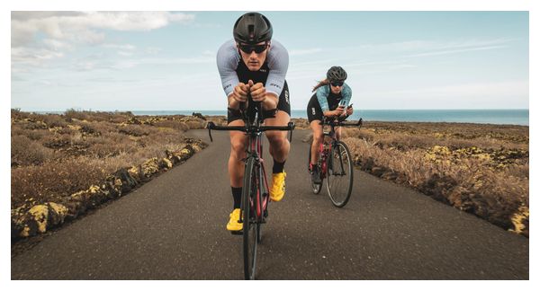 Traje triatlón Zone3 Lava Long Distance negro/blanco para hombre