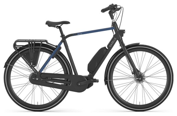 Vélo de Ville Électrique Gazelle CityGo C7 HMS Shimano Nexus 7V 418 Wh 700 mm Noir Bleu 2020