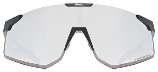 Uvex Pace Perform S CV Brille Schwarz/Spiegelgläser Silver