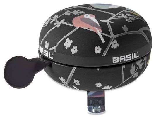 Basil Wanderlust bicycle bell 80 mm black