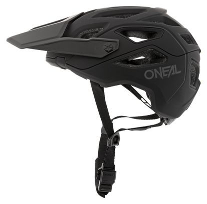 O&#39;Neal Pike 2.0 Solid Black Grey Helm
