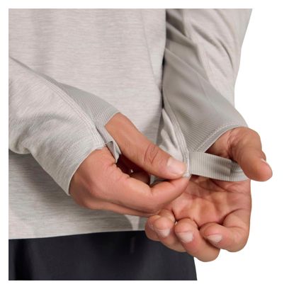 adidas adi365 Iconic Herren-Oberteil mit halbem Reißverschluss, grau