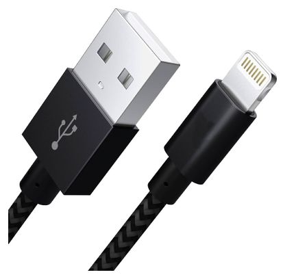 Sunslice Câble USB-A vers Lightning 1 m 18W Noir