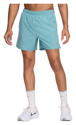 Pantalón corto azul Nike Challenger 5in para hombre