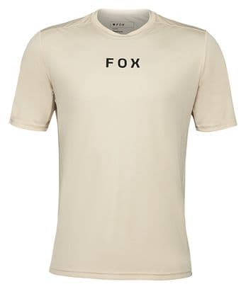 Maillot Manches Courtes Fox Ranger Moth Blanc