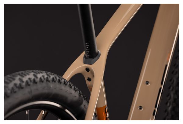 Cube Reaction C:62 One Shimano 12V 29'' Mountain Bike, Cappuccino Brown, 2027