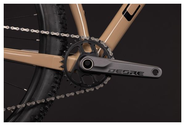 Cube Reaction C:62 One Shimano 12V 29'' Mountain Bike, Cappuccino Brown, 2027