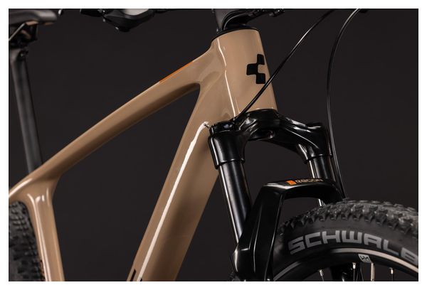 Cube Reaction C:62 One Shimano 12V 29'' Mountain Bike, Cappuccino Brown, 2027
