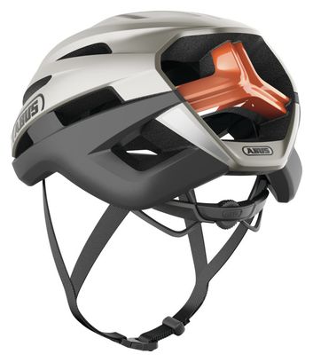 Abus StormChaser ACE Straßenhelm, grau