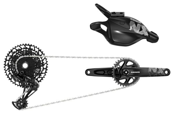 Grupo Sram NX Eagle DUB Boost 12 Velocidades (sin eje de pedalier) 