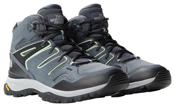 Zapatillas de senderismo The North Face Mid Hedgehog para mujer Gris