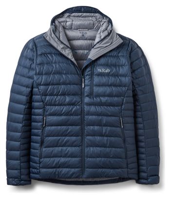 RAB Microlight Alpine Hoody heren-donsjack, blauw