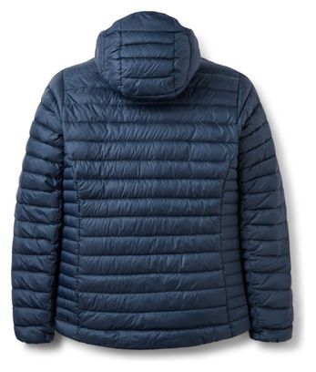 RAB Microlight Alpine Hoody heren-donsjack, blauw