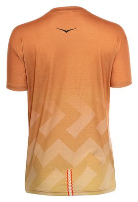 T-Shirt Hoka Les Templiers All Day Tee Jaune Femme
