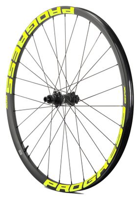 Paire de roues Progress GPX Nexo 29" Jaune | Boost 15x110/12x148 mm | 6 Trous | Shimano Microspline
