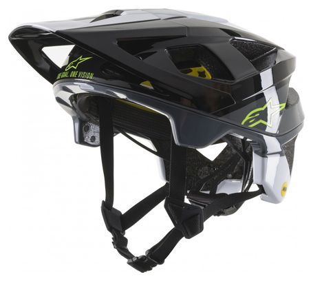 Casque Alpinestars Vector Tech Pilot Mips Noir / Blanc / Gris