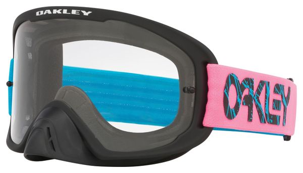 Máscara Oakley O-Frame 2.0 Pro MX Stroke Azul Rosa / Transparente / Ref : OO7115-61